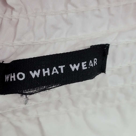 WhoWhat Where White Off-Shoulder Top - Picture 5 of 6